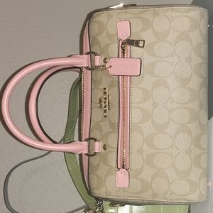 Coach Rowan Satchel in Signature Canvas